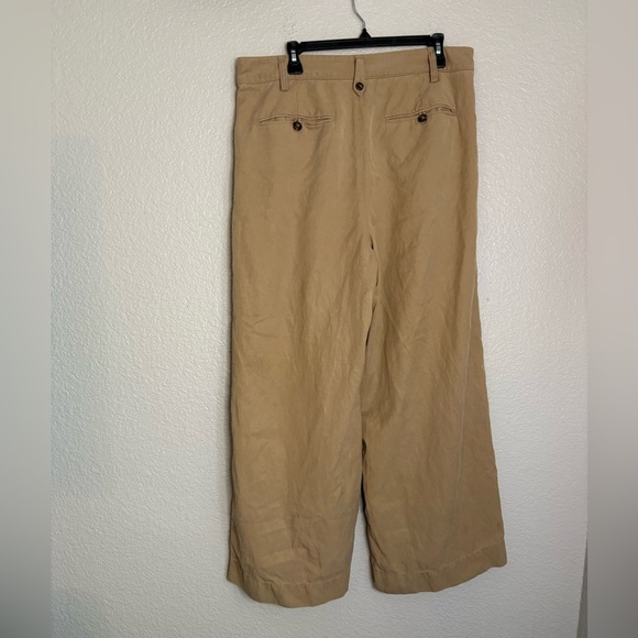 Madewell The Harlow Wide-Leg Pant in Seed Khaki Size 14 - Picture 2 of 16